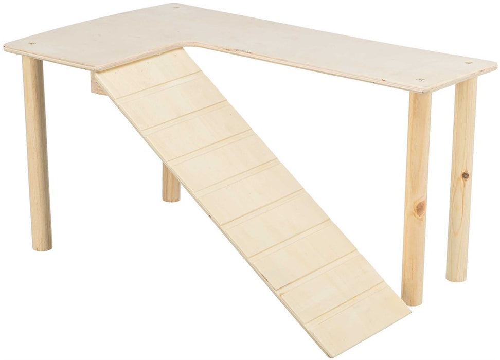 TRIXIE - plattform med ramp 47×25×30cm - husdjursprodukt