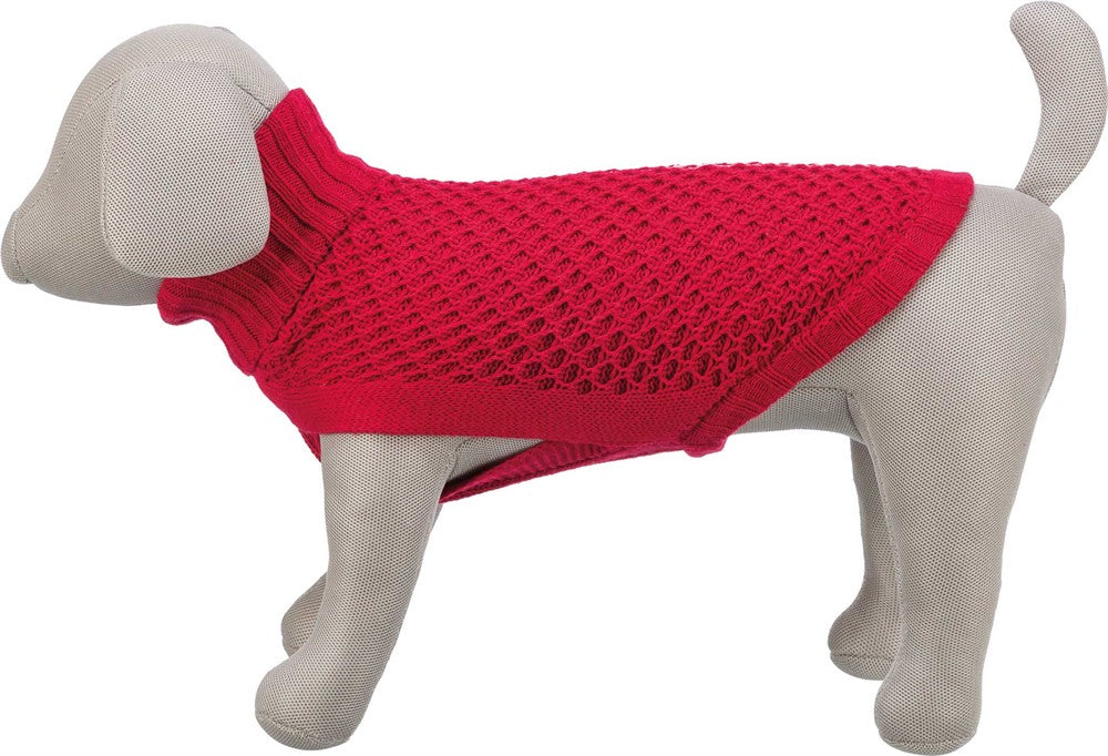 TRIXIE - pullover norwood m 50 cm röd