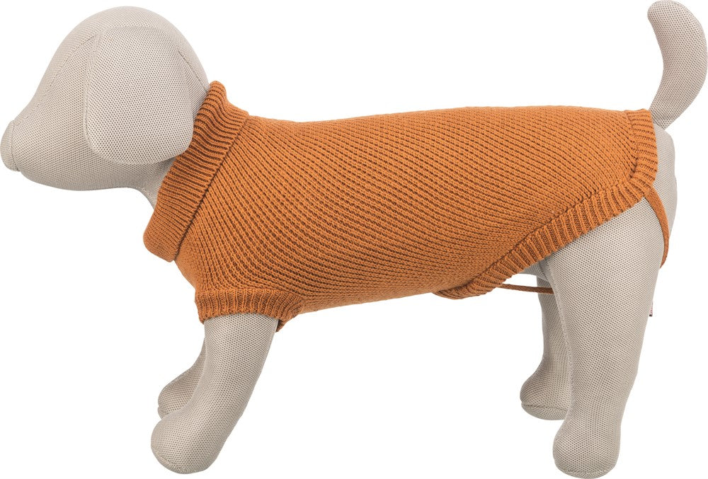 TRIXIE - citystyle berlin pullover rostbrun m 50cm - hundkläder