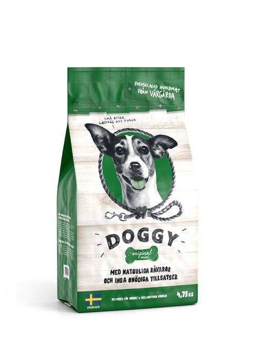 Doggy - original mini foder 4,75kg - hundmat