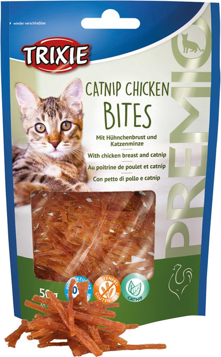 TRIXIE - premio catnip chicken bites, 50 g