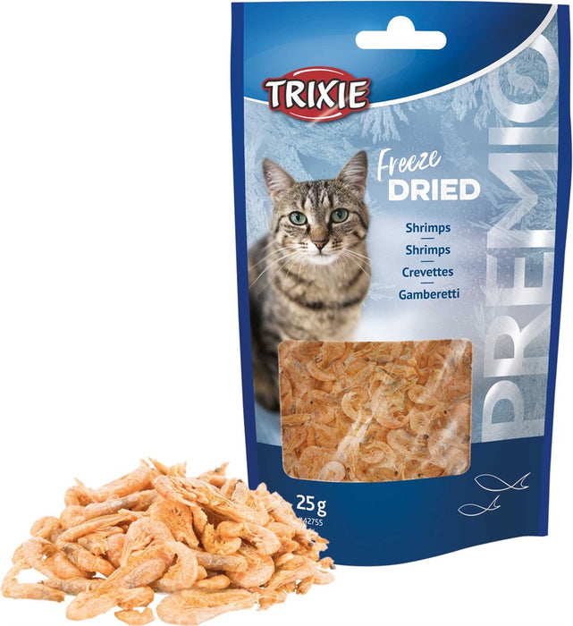 TRIXIE - premio frystorkade räkor, 25 g