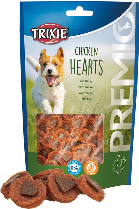 TRIXIE - premio chicken hearts, 100 g