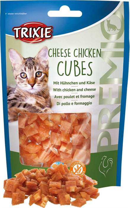 TRIXIE - premio cheese chicken cubes, 50 g