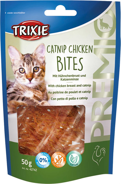 TRIXIE - premio catnip chicken bites, 50 g