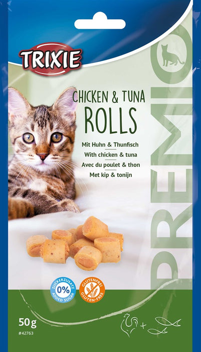 TRIXIE - premio chicken & tuna roll, 50 g