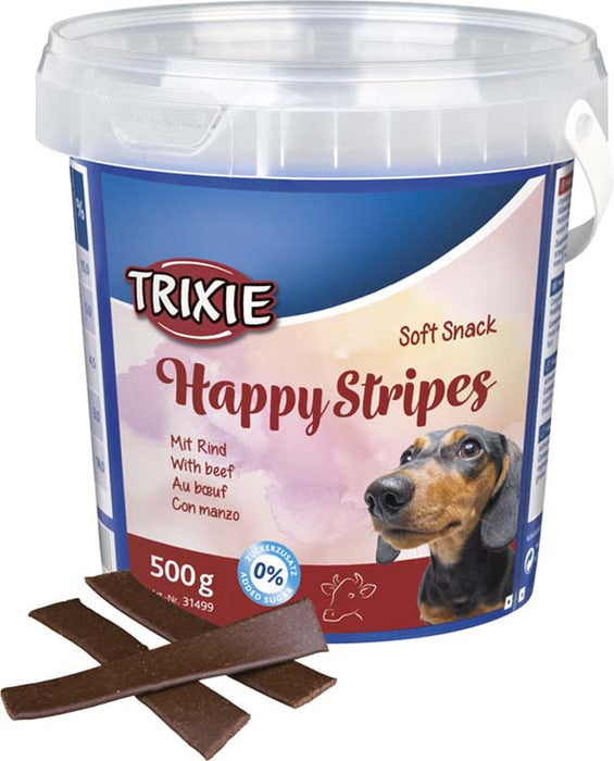 TRIXIE - soft snack happy stripes 500g plasthink