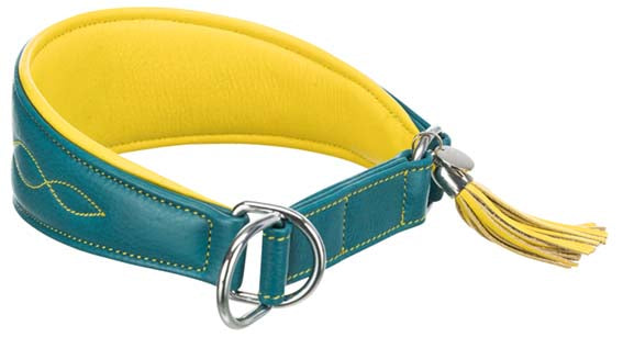 TRIXIE - active comfort vinthundshalsband petrol s-m 33-42cm 60mm - hundprodukter