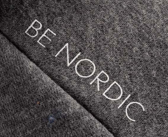 TRIXIE - be nordic flensburg hoodie grå l:62cm - kläder för husdjur