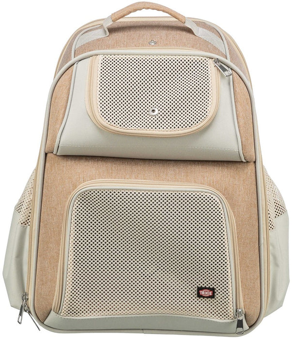 TRIXIE - ryggsäck willow 38 × 25 × 45 cm beige/brun