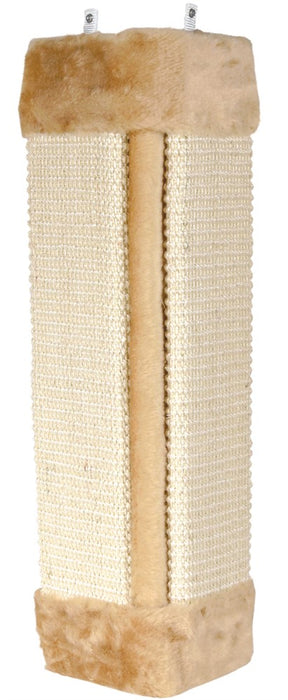 TRIXIE - klösbräda hörn sisal/plysch beige 23,5x49,5cm