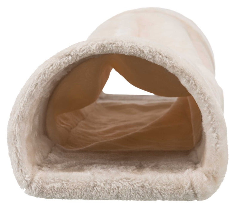 TRIXIE - gnagartunnel plysch beige 27x21x80cm