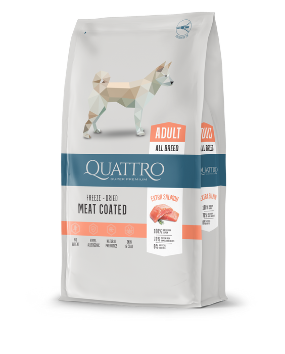 Quattro - super premium all breed salmon 12kg