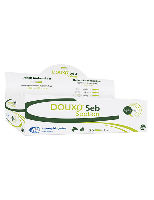 Douxo - seb spot-on 25x2ml