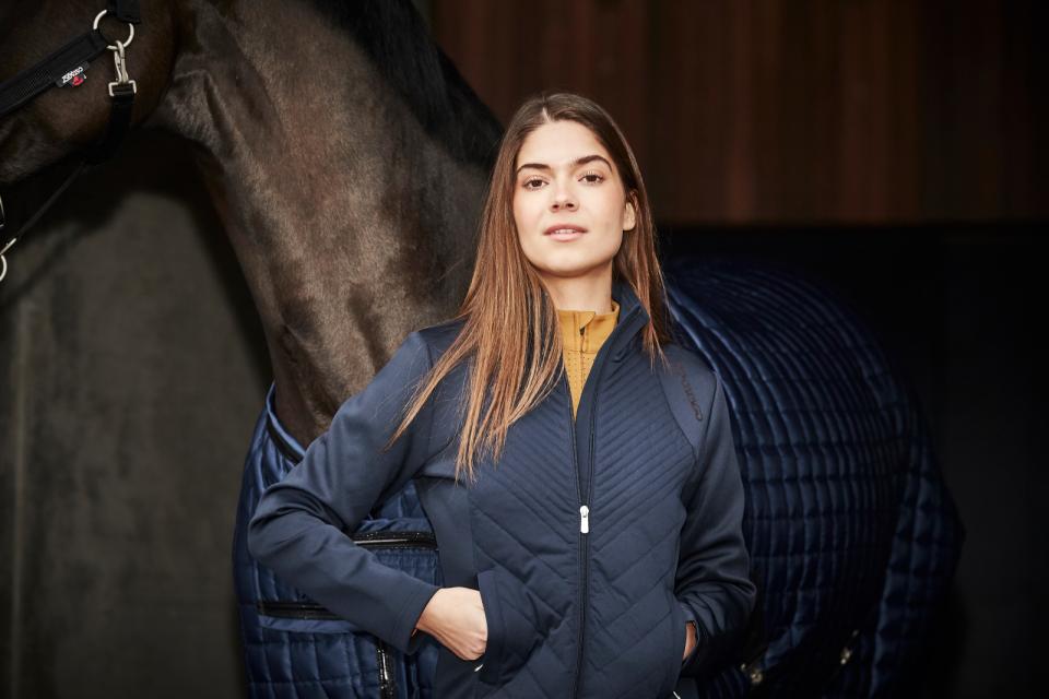 Catago - selma softshell jacket blå