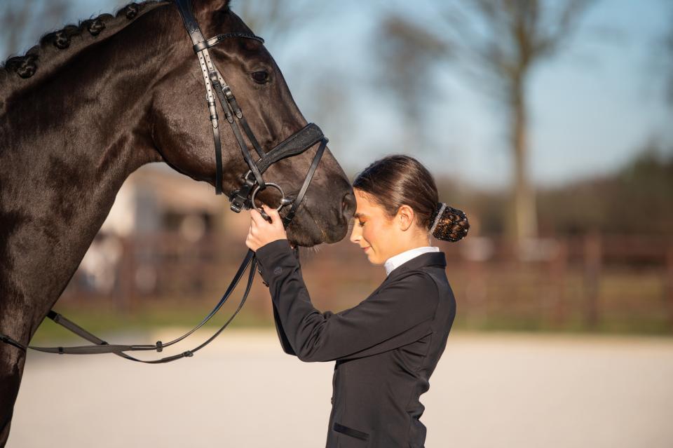 Equipage - saylene hårband svart