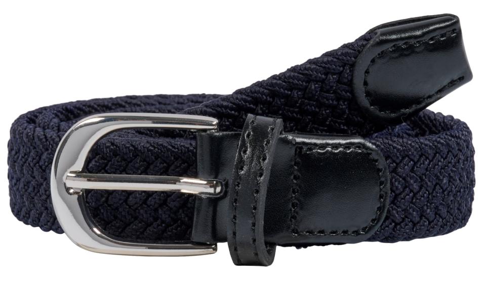 Equipage - cerise elastiskt bälte navy