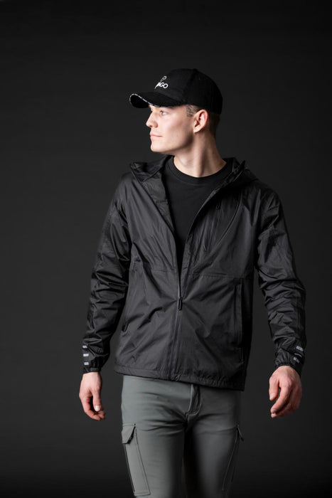 Catago - men noel windbreaker svart