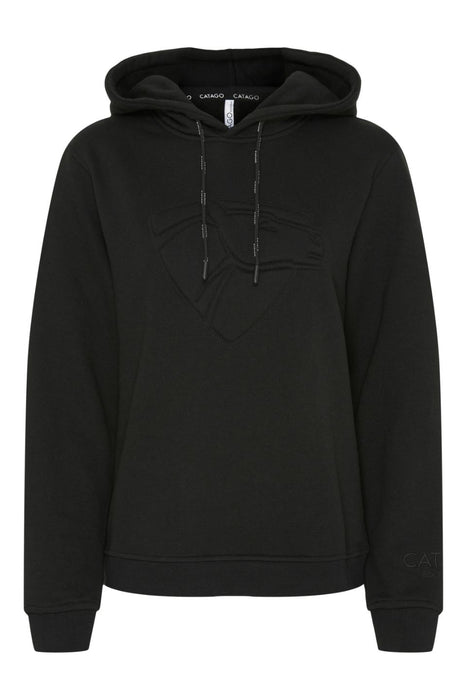 Catago - ronja hoodie svart