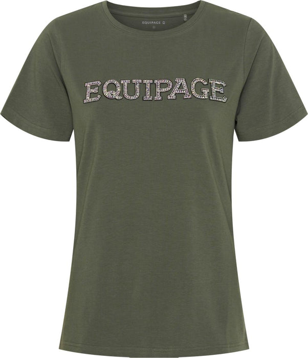 Equipage - melina kortärmad t-shirt forest