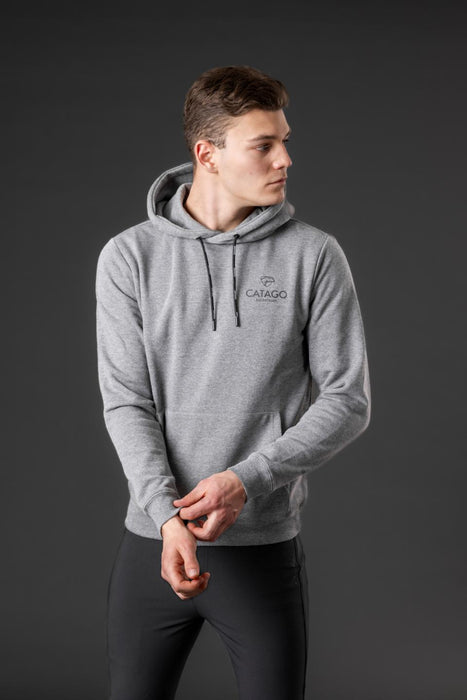 Catago - men rowan hoodie grå