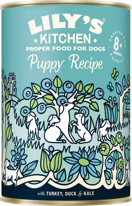 Lilys Kitchen - puppy recipe turkey & duck