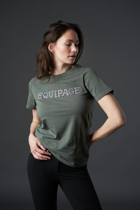 Equipage - melina kortärmad t-shirt forest