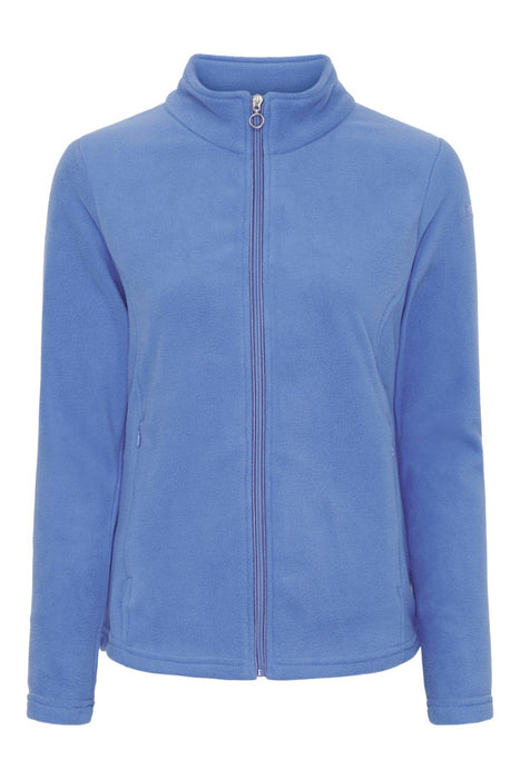 Equipage - gilly fleece cardigan för ridning granada sky