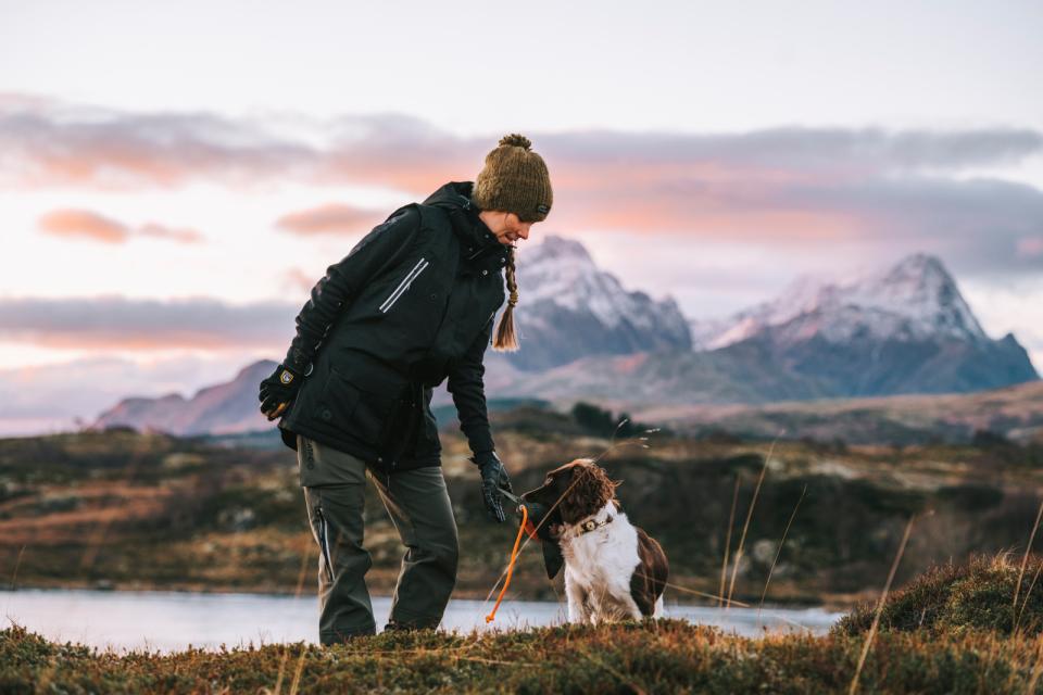 Catago - trainer vinter väst svart