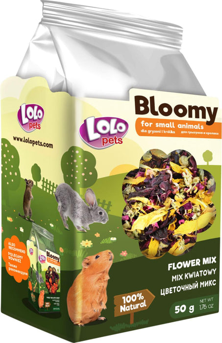 Bloomy - blommix för gnagare och kaniner