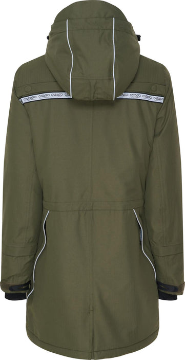 Catago - trainer jacket green leaf