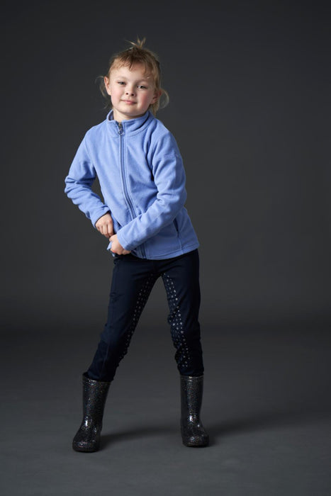 Equipage - molly glitter tights med fullgrip navy