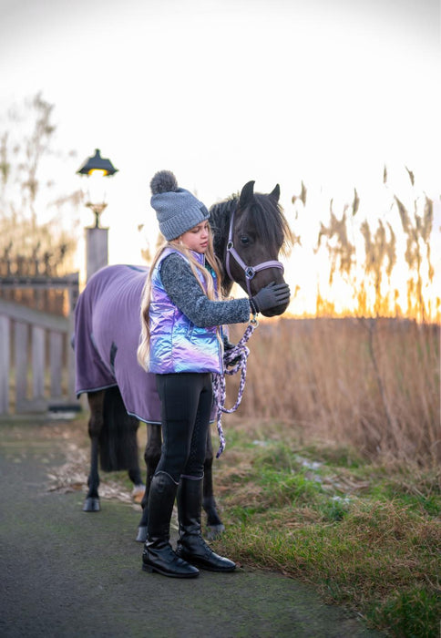 Equipage - selena vinterridbyxor fullgrip för barn svart