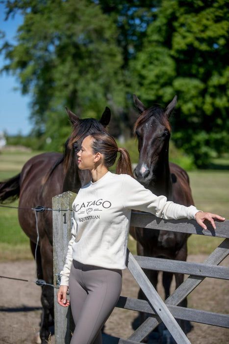 Catago - river ridtights med bältesband fullgrip periscope