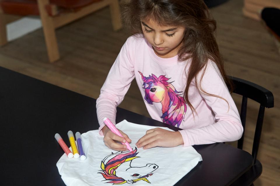 Equipage - kids creative t-shirt vit