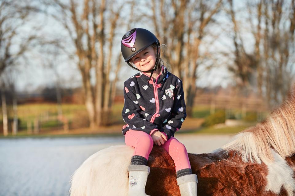 Equipage - kids java vintertights med fullgrip fruit dove