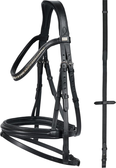 HorseGuard - horse guard emi bridle w/comb. nb svart