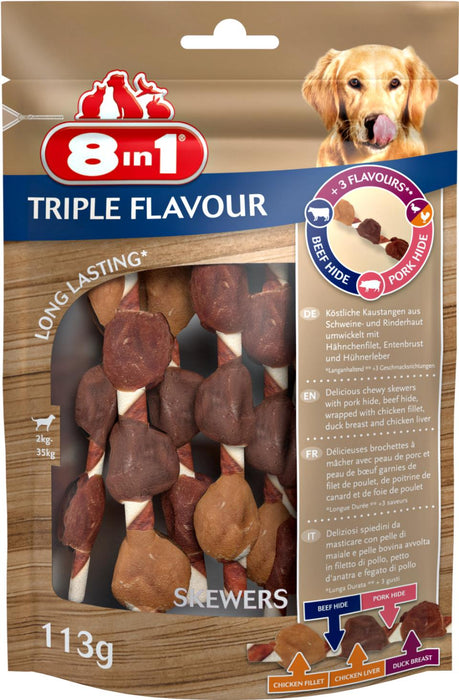 8 in 1 - 8in1 triple flavour skewers