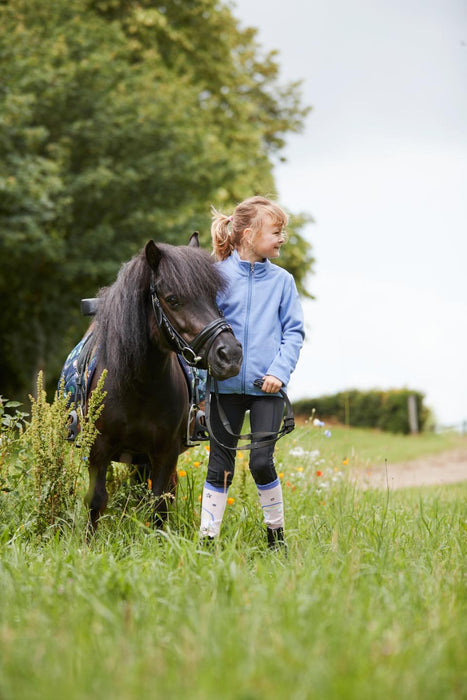 Equipage - molly ridtights med fullt grepp för barn svart