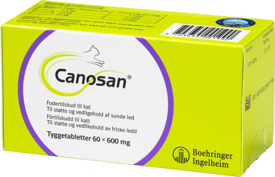 Canosan - tabletter kat, 600mg