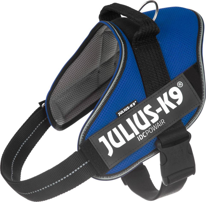 Julius-K9 - idc powair sele, 29-36 cm blå