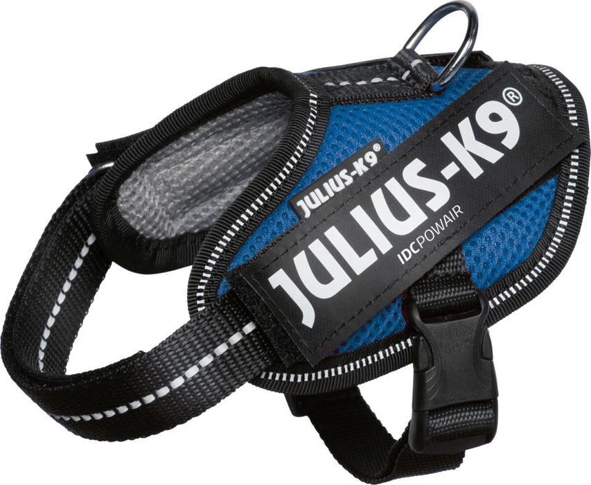 Julius-K9 - idc powair sele, 29-36 cm blå