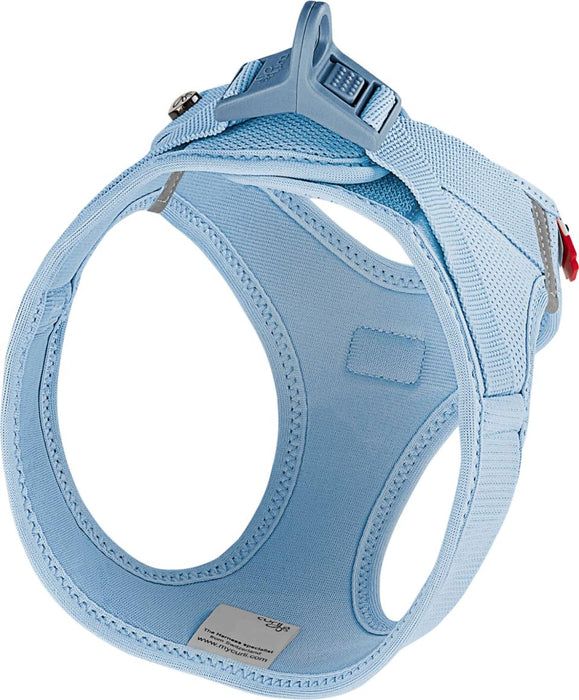 Curli - vest sele clasp air-mesh sky blue