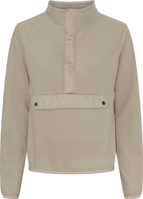 Equipage - medina half-zip fleecejacka beige melange