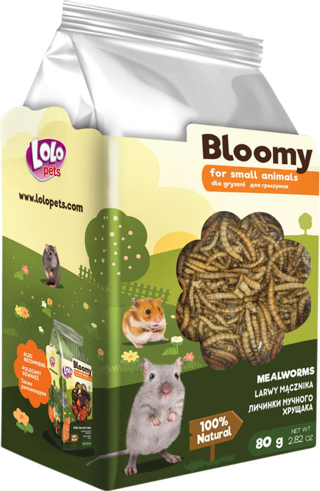 Bloomy - mjölmasklarver för gnagare