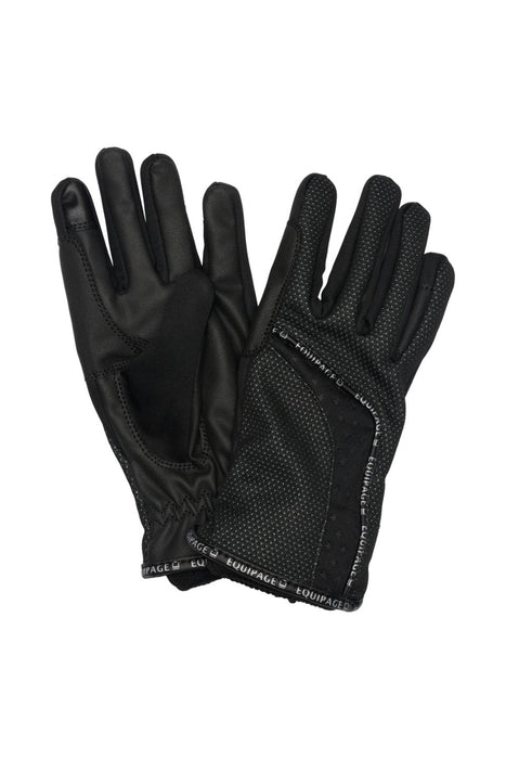 Equipage - kids jaffa gloves svart