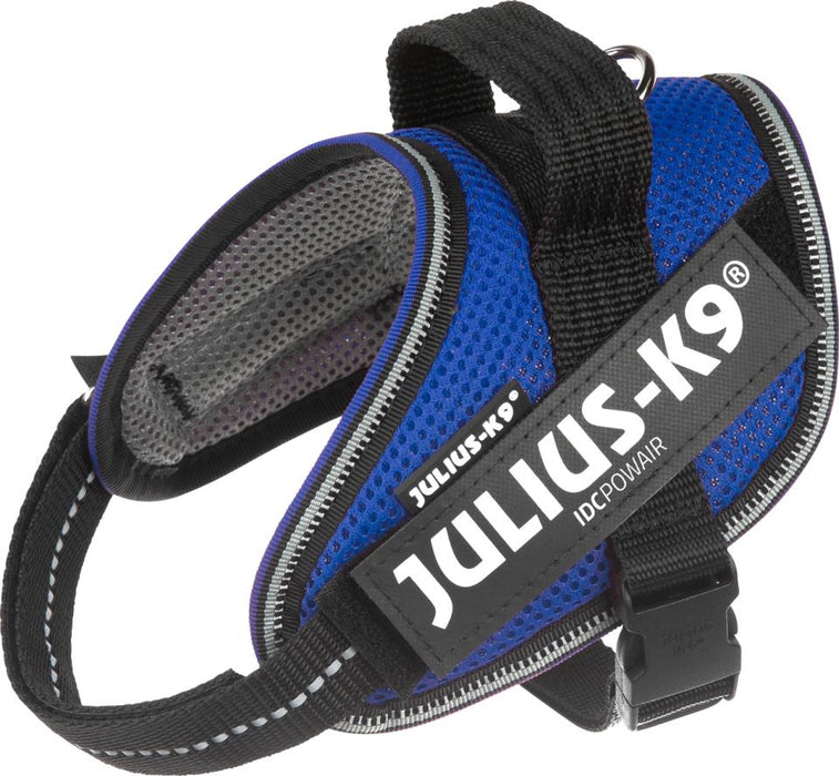 Julius-K9 - idc powair sele, 29-36 cm blå