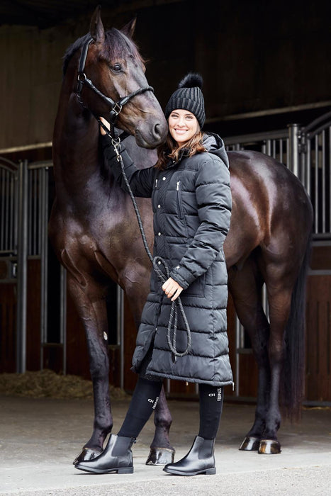 Equipage - candice lång ridjacka svart