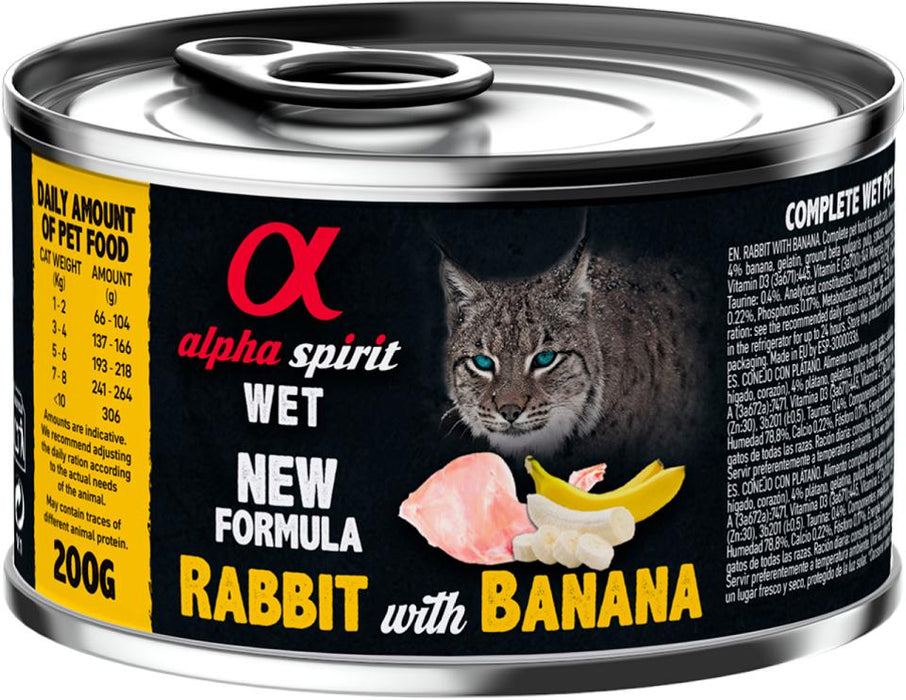 AlphaSpirit - cat kanin med banan