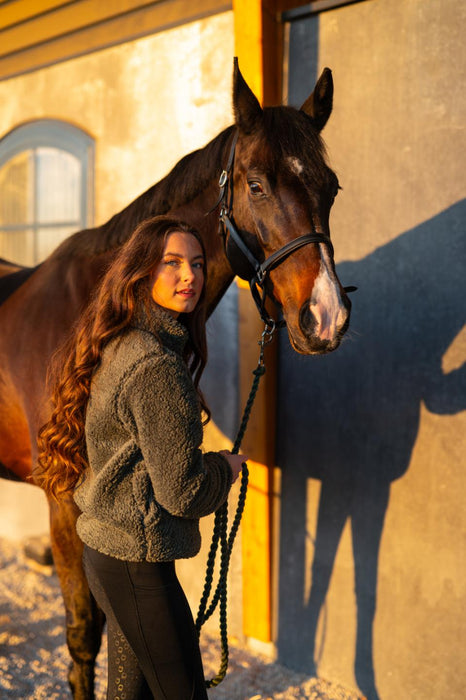 HorseGuard - sabine lädergrimma svart